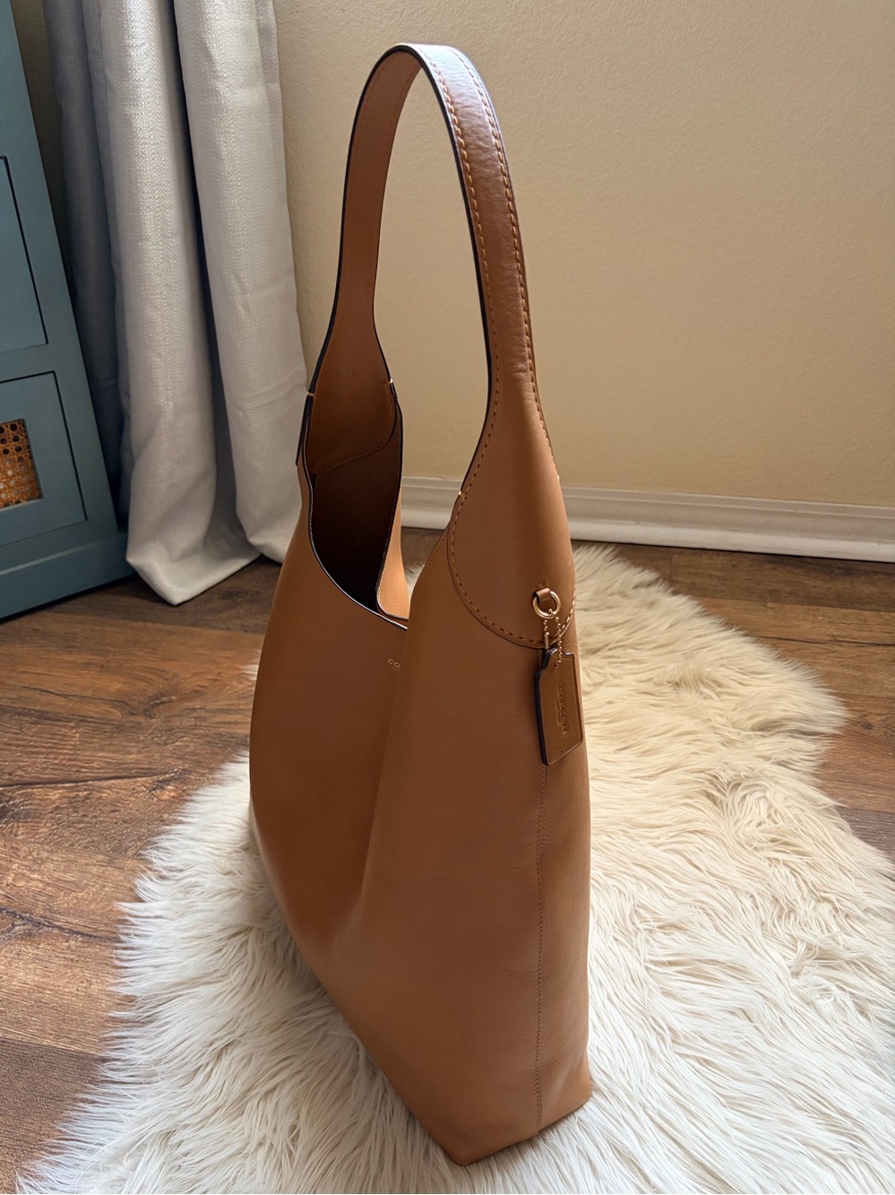 Coach Brooklyn Shoulder Bag 39 Honey Brown - Picture 8 of 17
